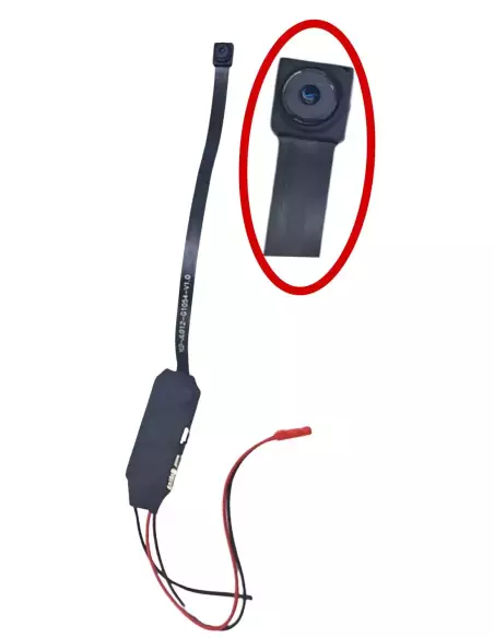 Mini spy camera - DIY Full HD kit 10h battery life with remote control