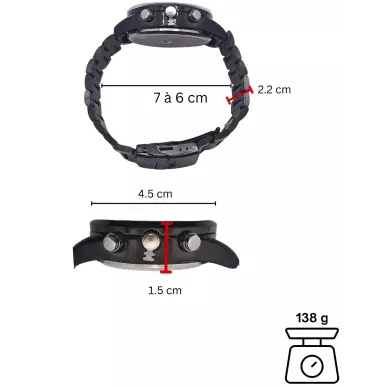 Spy watch - Full HD video and sound with night vision
