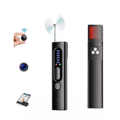 Camera, microphone and GPS spy detector, 6-hour battery life