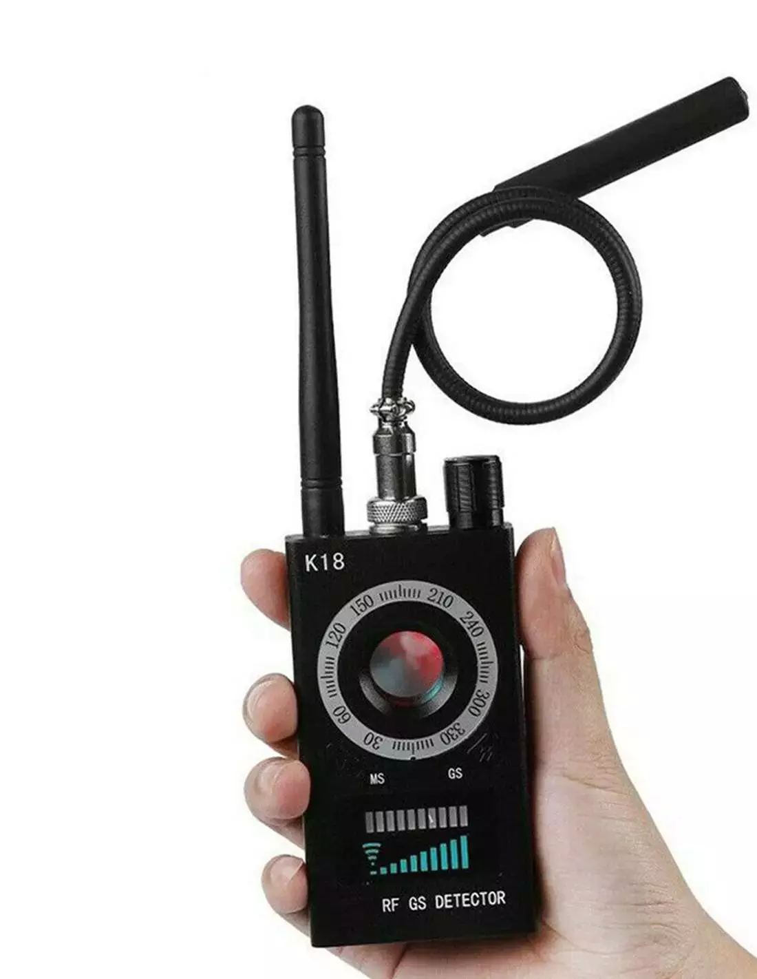 Kamera- und Wanzendetektor - 6 Stunden Akkulaufzeit Kamera- und Wanzendetektor - 6 Stunden Akkulaufzeit