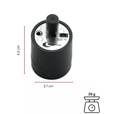 Amplificateur de son - Ecouteur Espion Mural- Ecouter au MUR