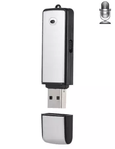 USB-Schlüsselrekorder im Erkennungsmodus und Dauermodus - 8 GB
