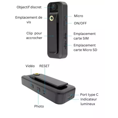 Wireless camera - remote viewing via 4G super HD 8h battery life