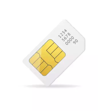 Carte SIM Data 30Mo/ mois renouvellable 1 an valide sur l'Europe