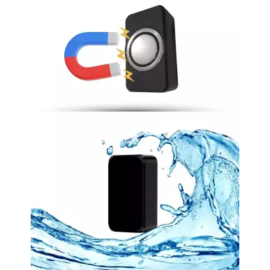 Geolocation box and microphone listening and real-time location