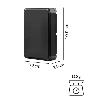 GPS-Tracker 4G Wasserdicht Echtzeit-Tracking und Abhören 20 T