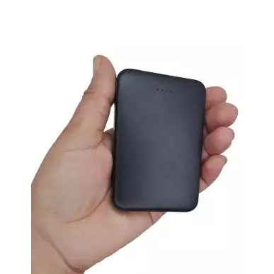 External Battery with hidden GSM spy microphone real-time listening