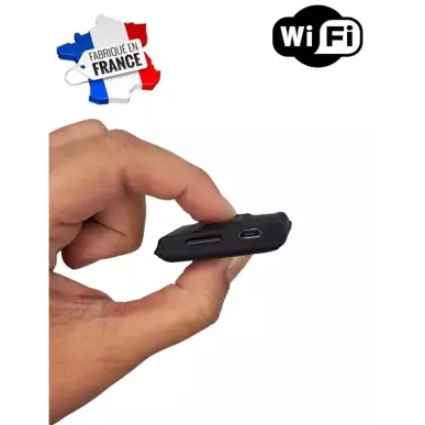 Micro qui enregistre la voix, avec écoute en direct grace au WIFI