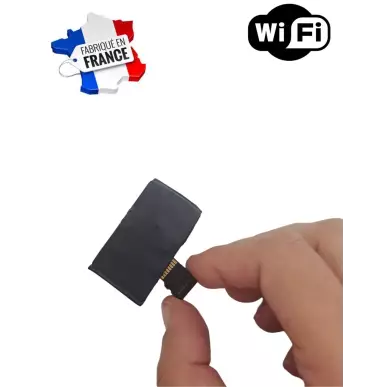 Micro qui enregistre la voix, avec écoute en direct grace au WIFI