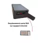 GPS tracker with engine cut-off and 100-day battery life