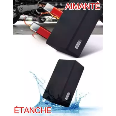 Traceur voiture avec coupure moteur - aimanté autonomie 100j