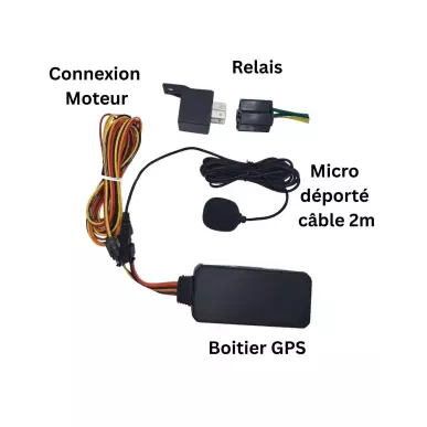 Auto-GPS-Tracker mit Motorabschaltung und Bewegungsalarm