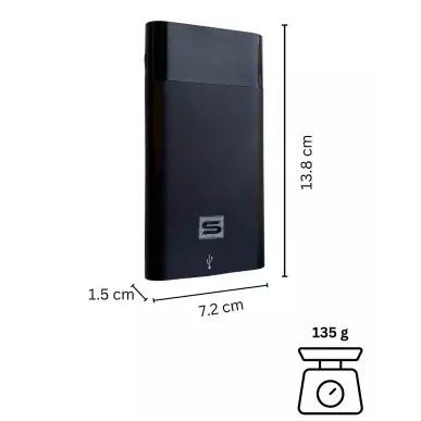 Camera espion sans WIFI dans une batterie externe - vision sur 70°