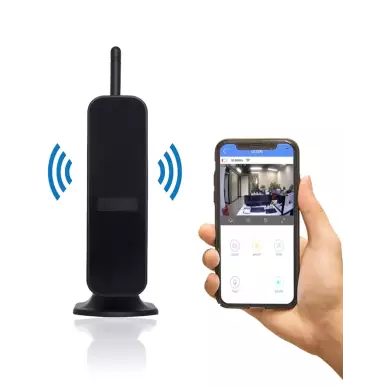 Camera espion WIFI dans un Routeur détection PIR - angle 140°