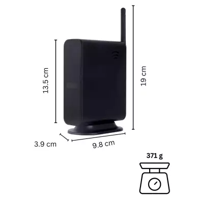 Camera espion WIFI dans un Routeur détection PIR - angle 140°