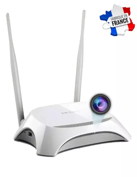 Mini caméra connectée TP-Link - Caméra WIFI discrète dans routeur HD