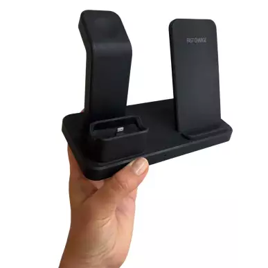 Induktionsladegerät mit Full HD WIFI-Spionagekamera - 120° Sicht
