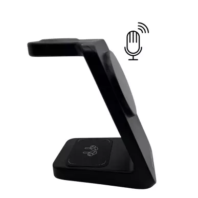 WLAN-Spion-Mikrofon in 3-in-1 MagSafe Ladestation