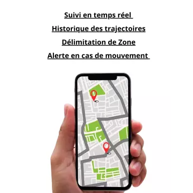 Balise GPS 4G mini avec micro - localisation et écoute en temps réel