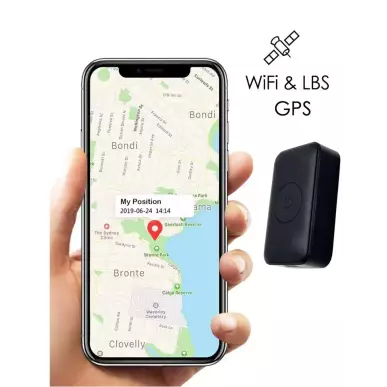 Persönlicher GPS-Tracker mit Mini-Mikrofon zum Abhören und zur Ortung