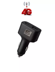 Chargeur Allume Cigare avec traceur GPS - haute précision en 4G