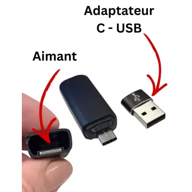 8 GB Spionage-USB-Flash-Laufwerk , Erkennungs- und Dauerbetrieb