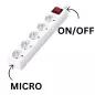 Multiprise avec Module WIFI, 5 prises -32 Go pour écoute à distance Multiprise avec Module WIFI, 5 prises -32 Go pour écoute à distance