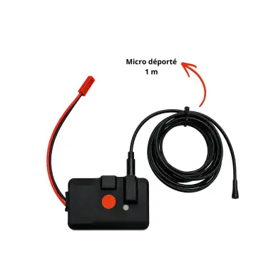 Ultra-thin WIFI Spy Microphone, remote listening, 21-day battery life