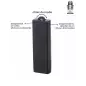 Clé USB Espion - micro caché, Autonomie 25 jours, 64 Go