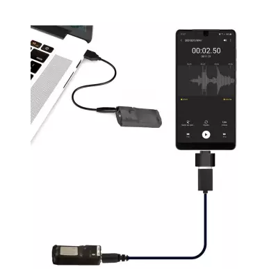 Mini Micro Spy -16 GB, 130 h battery life, in continuous mode