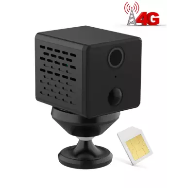 Mini 4G Full HD Night Vision Surveillance Camera with SIM Card