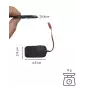 WIFI spy microphone, remote and live listening, 21 days of battery life WIFI spy microphone, remote and live listening, 21 days of battery life