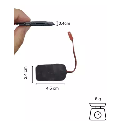 Ultra-thin WIFI Spy Microphone, remote listening, 21-day battery life