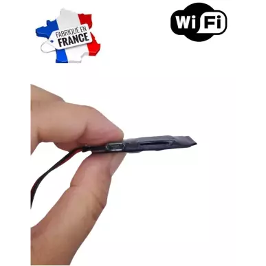 Ultra-thin WIFI Spy Microphone, remote listening, 21-day battery life