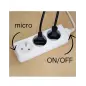 T3 WIFI micro spy power strip - 32 GB for remote listening