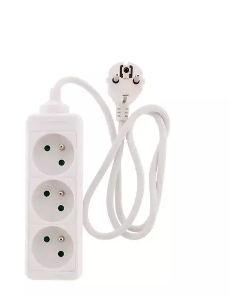 Multiprise  avec micro espion connecté - 3 prises écoute à distance