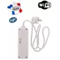 Multiprise avec micro espion connecté - 3 prises écoute à distance Multiprise avec micro espion connecté - 3 prises écoute à distance
