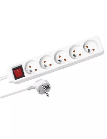 Multiprise avec Module WIFI, 5 prises - 32 Go de mémoire