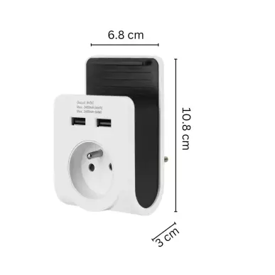 Prise et micro espion wifi, enregistreur vocal écoute a distance