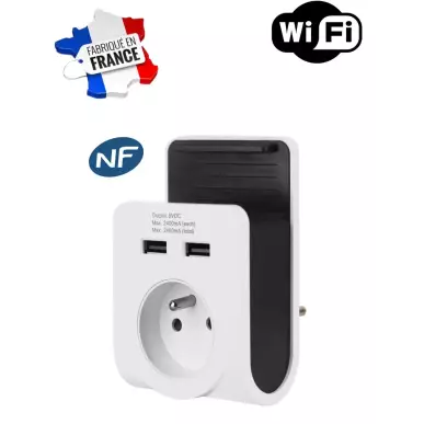 WLAN-Spionagebuchse und Mikrofon, Fernabhör-Sprachrekorder