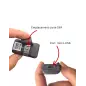 Miniature GPS tracker and GSM HD spy microphone real-time listening Miniature GPS tracker and GSM HD spy microphone real-time listening