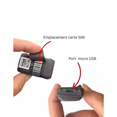 Traceur GPS Miniature et Micro espion GSM HD Écoute et localisation