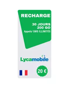 200 GB Aufladung + Unbegrenzte Anrufe/SMS – 30-Tage-Verlängerung