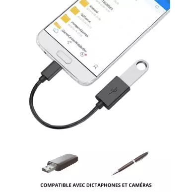 USB-C OTG Adapter for Spy Cameras and Microphones