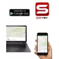 GPS tracker with engine cut-off and 100-day battery life