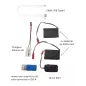 Micro espion WIFI écoute à distance et en direct 21j d'autonomie