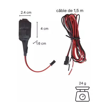 Traceur de voiture  et Micro GSM  Écoute et localisation en direct