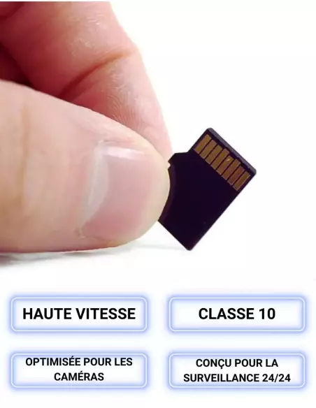 64GB Micro SD Card For Spy Camera And 24/7 Surveillance