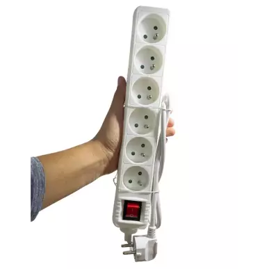 spy power strip - microphone for live listening and sound detection