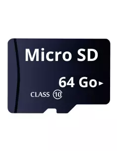 64 GB Micro-SD-Karte für Spionagekamera und 24/7-Überwachung